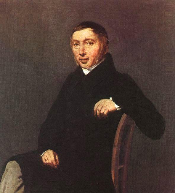  Jean Baptiste Camille  Corot Portrait of Laurent-Denis Sennegon china oil painting image